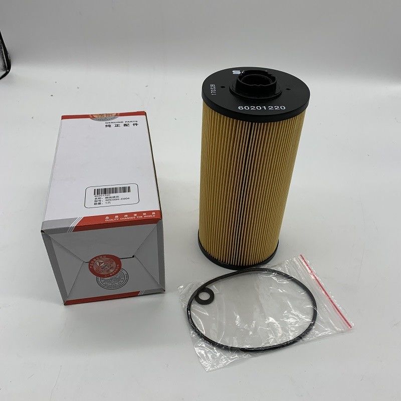 Filtro de combustível de construção original 60201220 para substituição de Sany