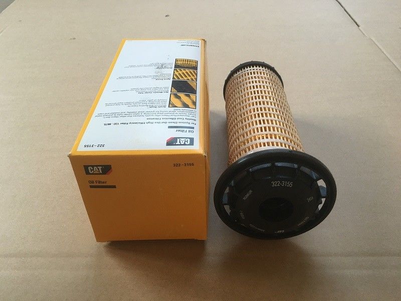 Combustível lubrificante Filtro de lagosta Elementos de motor de escavadeira L9155 3223155