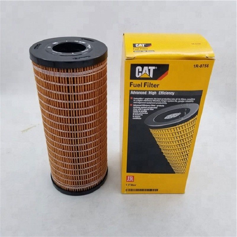 Filtro de combustível de alta qualidade para motores diesel 1R0756 para Caterpillar