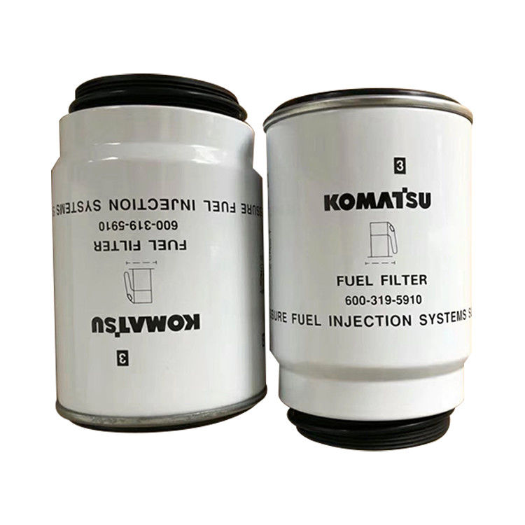 Komatsu PC60-8 PC70-8 Acessórios para escavadeiras 6271-71-7300 600-319-5910 Elemento de filtro de óleo e água