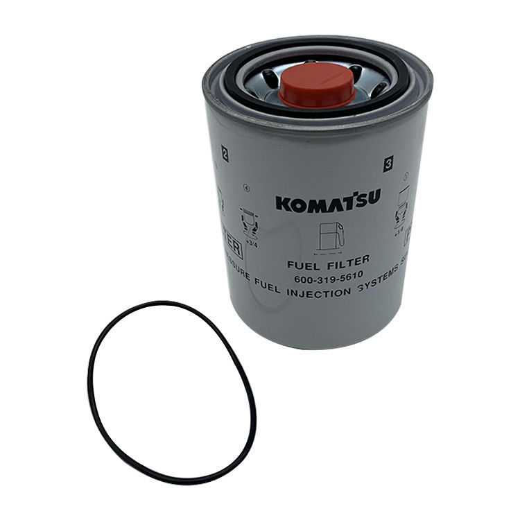 Substituição de escavadeira de construção Komatsu Parte 207-6071183 Elemento de filtro de óleo