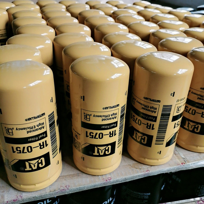 Filtro de combustível de alta eficiência para peças de automóveis 1R0751 Filtro de combustível Filtro de óleo diesel para Caterpillar