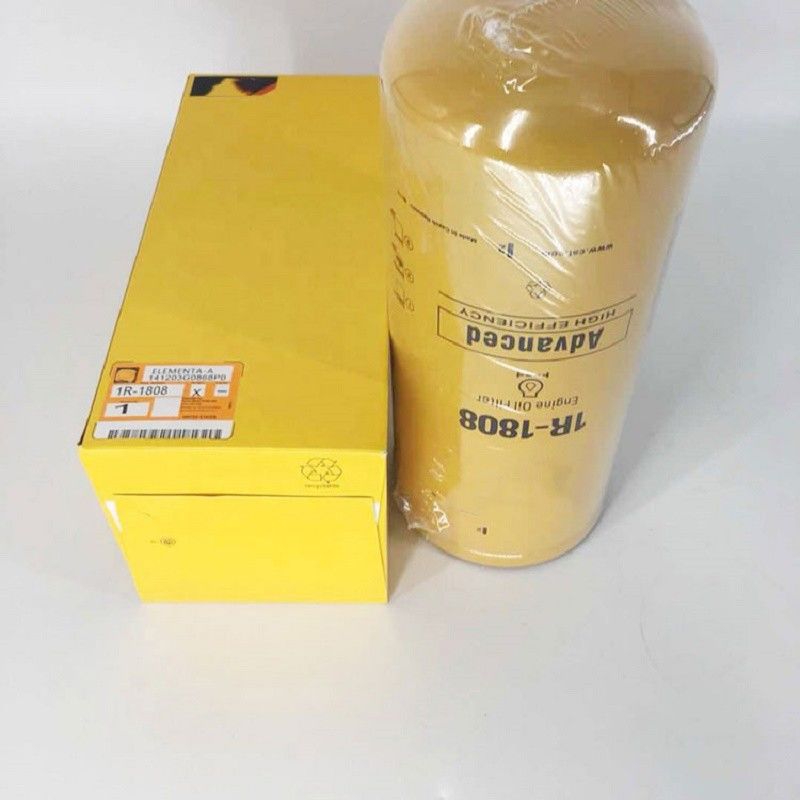 Peças sobressalentes de carregador de rodas 1R1808 Filtro de combustível Filtro de óleo diesel para a Caterpillar