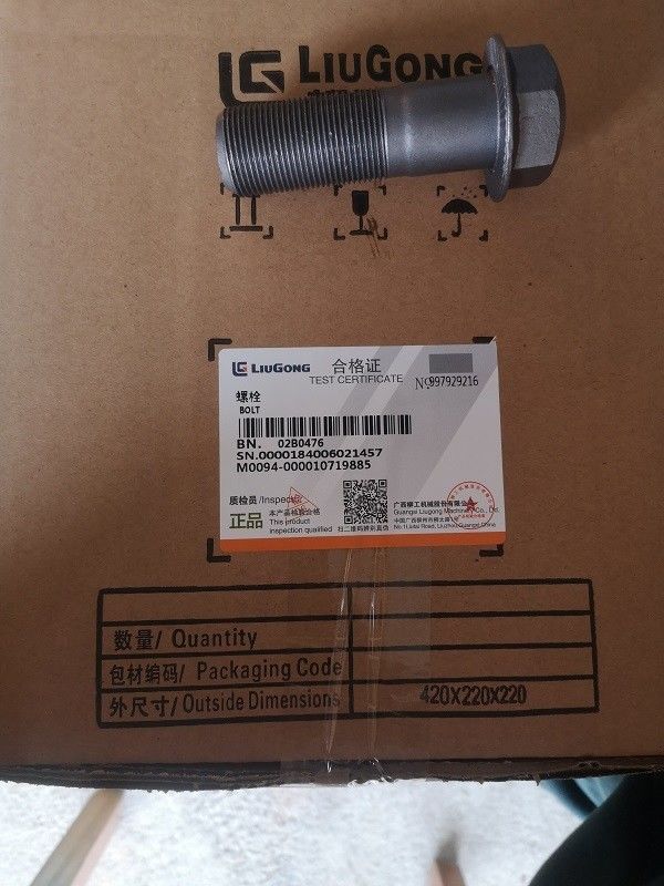 Bolhas de aço inoxidável 02B0476/02B0718/02B0353/00B0058/01B1387 para Liugong