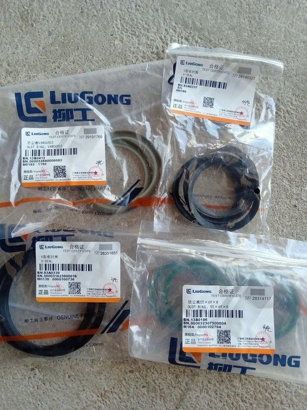 Construções Anel de poeira 13B0196 parafusos Peças de motor para Liugong
