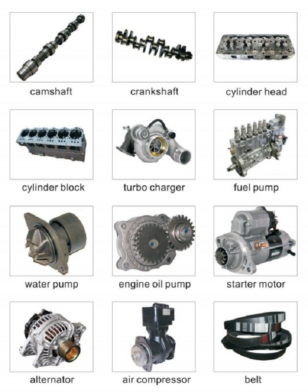 Construções Anel de poeira 13B0196 parafusos Peças de motor para Liugong