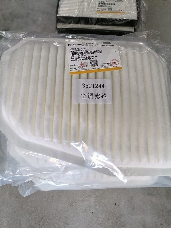 Núcleo de filtro de filtro de filtro de ar fresco 35C1244 45C5715 para peças de máquinas de construção Liugong
