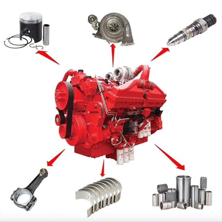 Acessórios para escavadeiras de mineração de energia KTA38 KTA50 Motor diesel Parte 3007525 3006089 Kit de revestimento de cilindros