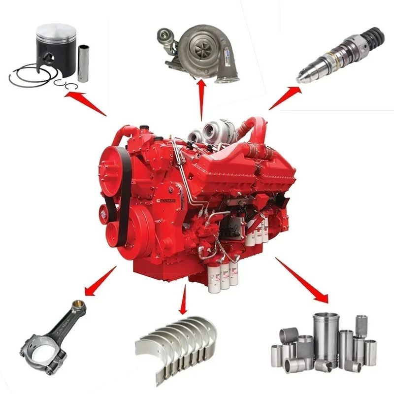 Máquinas de reparação Engenheiros manutenção de peças HX55 3593608 4352297 Turbocompressor para QSM11