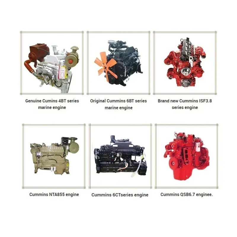 Máquinas de reparação Engenheiros manutenção de peças HX55 3593608 4352297 Turbocompressor para QSM11