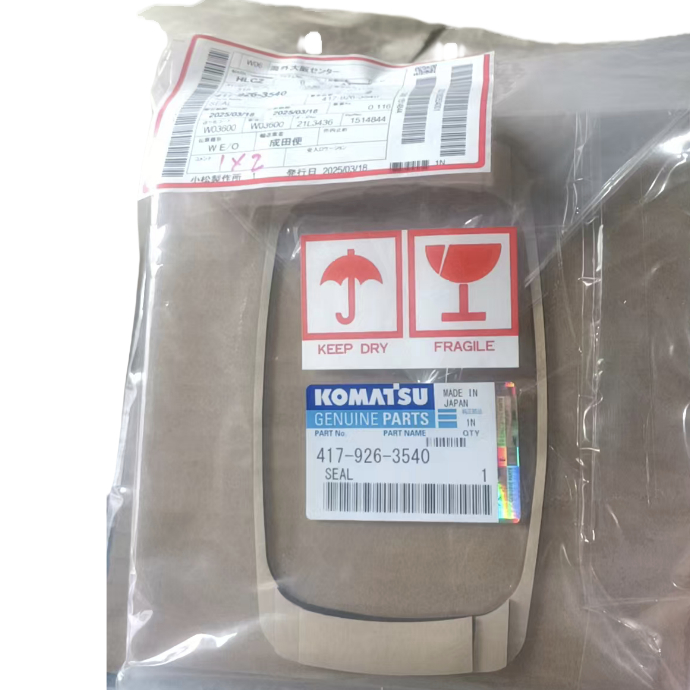Carregador de rodas durável Komatsu SEAL 417-926-3540 para modelo WA150-5