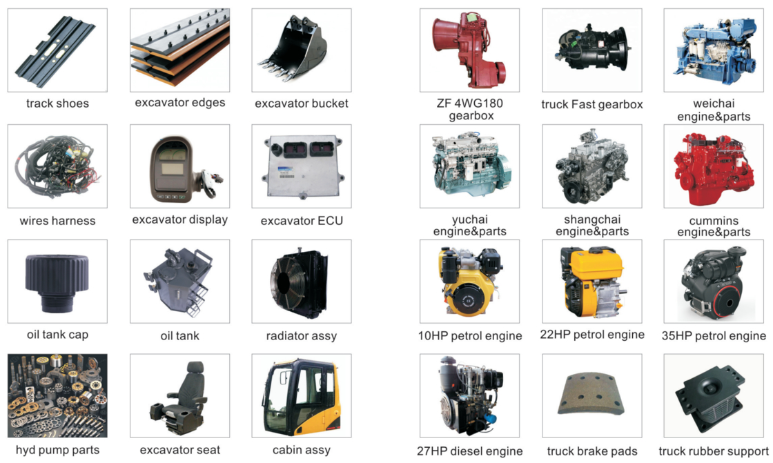 Motor ISUZU 4bg1 4bg1t Hitachi Zax120 Zx120 Peças originais Polia do eixo de válvula original 8971720400